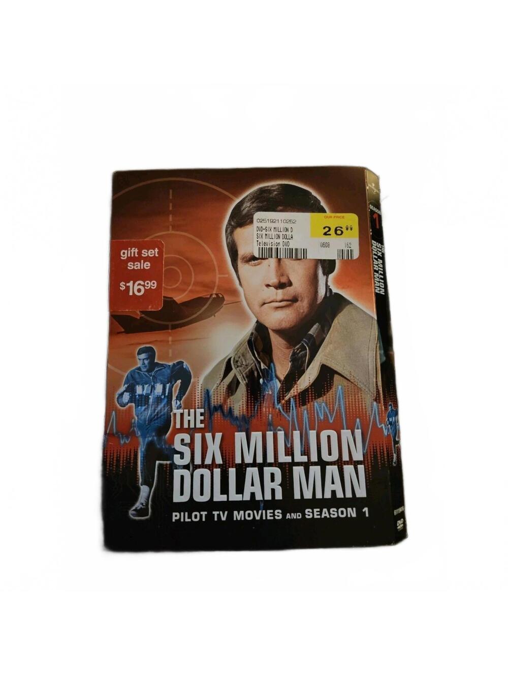 The Six Million Dollar Man: Pilot TV Movies and Season 1 DVD 1974 Classic Action